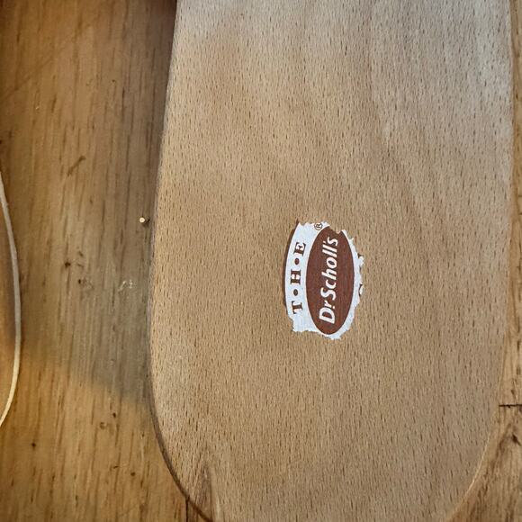 Dr. Scholls Original 10? Exercise Sandals Clogs Floral Daisy Wooden Sole Boho - Picture 2 of 16